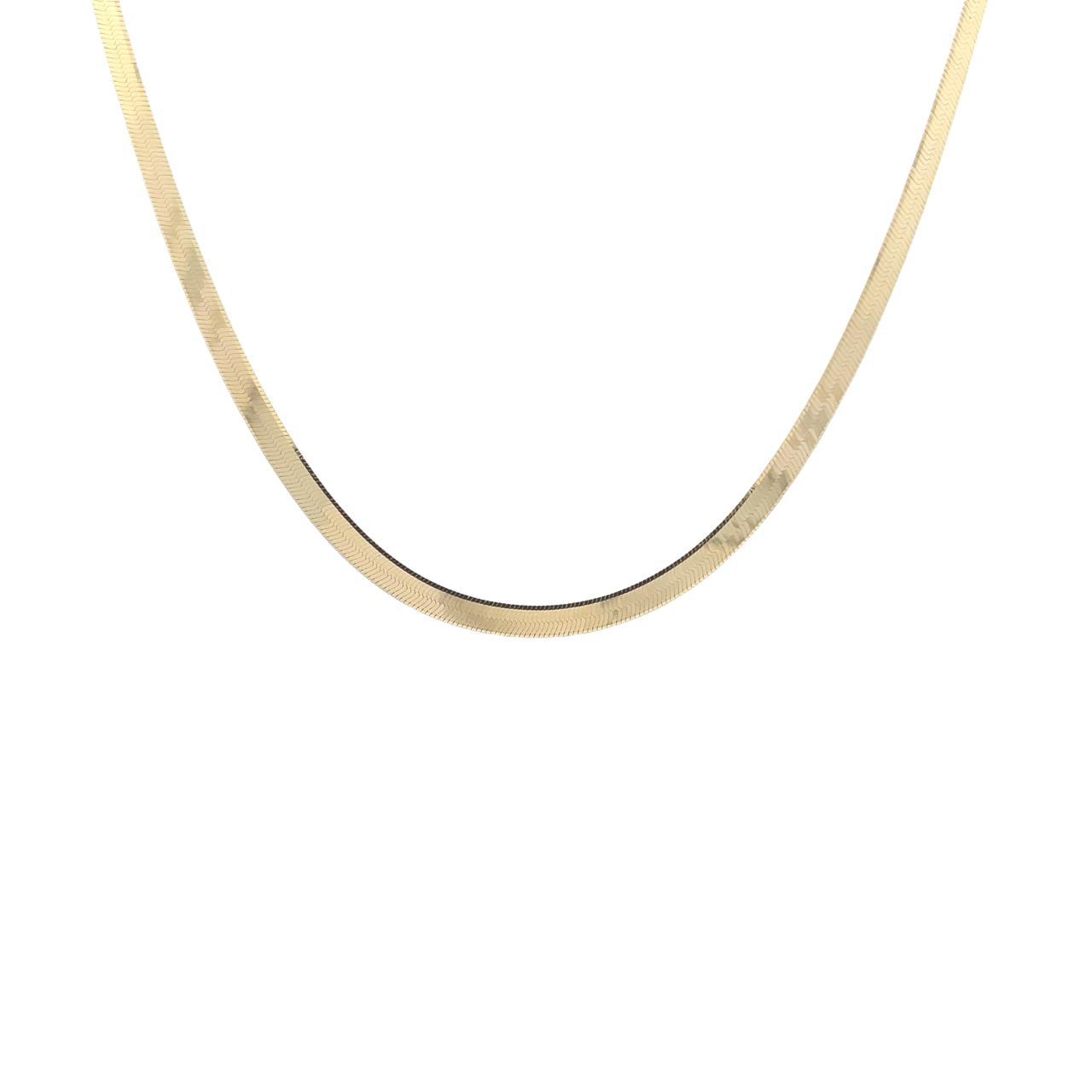 Heringbone Chain Necklace